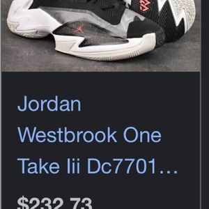 Jordan One take 3 Size 13